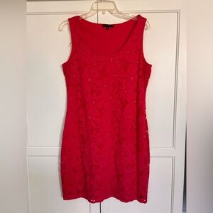 Fuschia Lace Dress